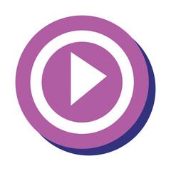 purple play button