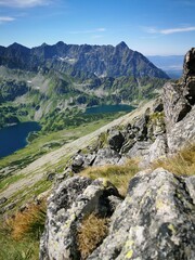 Tatry, Orla Perć, TPN, skały, szlak, lato, skały, panorama, góry
