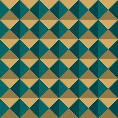 Flat mosaic pattern design