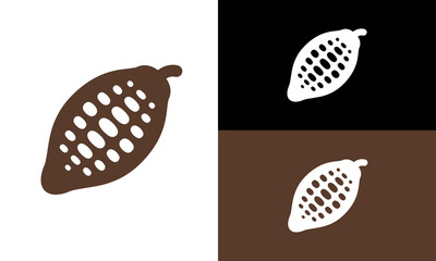 Fruits, plant, flower vector icon with color and black and white eps 8