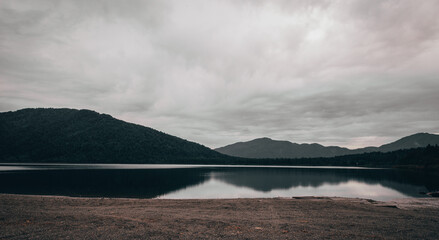Watery landscape. NZ