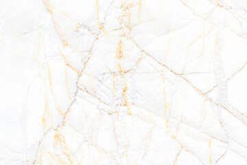 White and gold marble texture background. Used in design for skin tile ,wallpaper, interiors backdrop. Natural patterns. Picture high resolution. Luxurious background