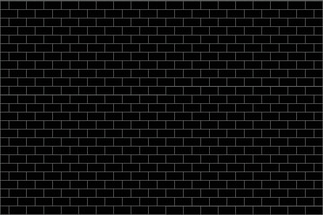 brick wall black