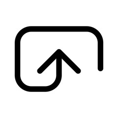 Upload icon. for website design  app  UI. Vector illustration