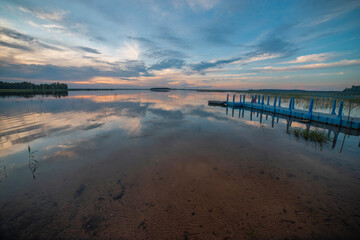 Fototapeta na wymiar Braslav lakes