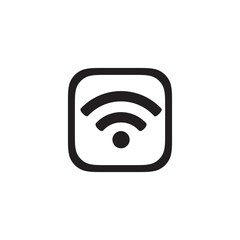 Trendy network app icon in flat style isolated on white background. 
Icon for the presentation, brochure, catalog, poster, book, magazines and apps.
Vector illustration, EPS10.