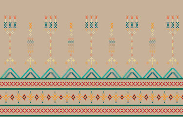 Geometric ethnic oriental pattern traditional Design for clothing, abstract geometric and tribal patterns, usage design local fabric patterns, Design inspired by indigenous tribes 