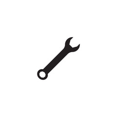 wrench icon vector illustration symbol design