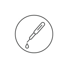 dropper icons  symbol vector elements for infographic web