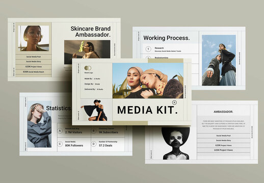 Media Kit Presentation Template