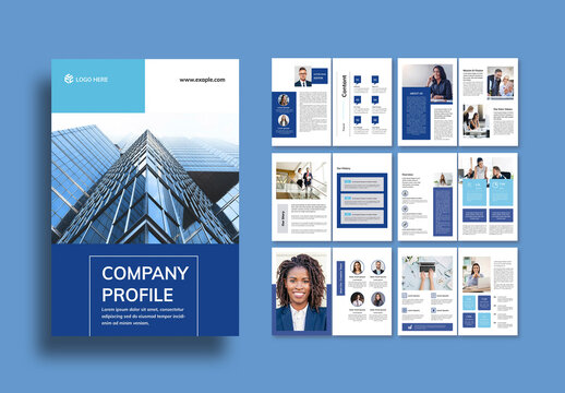Company Profile Layout