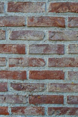 red brick house wall