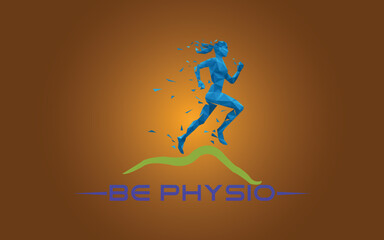 BePhysio Business Company Logo Design Vector Design