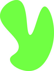 blob paint vector design illustration isolated on transparent background 