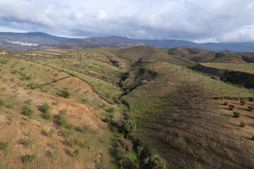 mountainous area in the south of Andalucia
