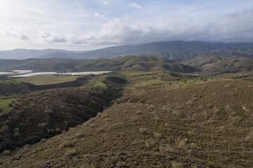 Obraz premium mountainous area in the south of Andalucia