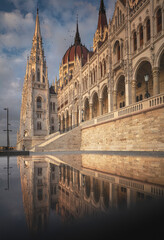 Iconic Hungarian Parliament in Budapest