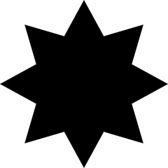 star vector design illustration isolated on transparent background 