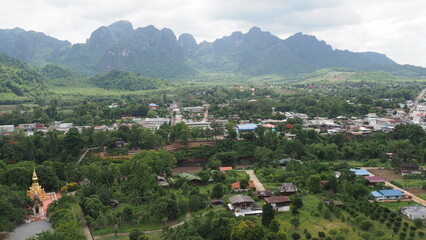 Fototapeta na wymiar Kanchanaburi Province in Thailand