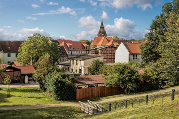 stavenhagen, deutschland - panorama von stavenhagen
