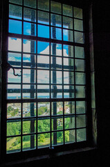 old castle window in Europe