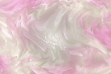 Fototapeta premium Background with mother of pearl with pink shades. 3d illustration