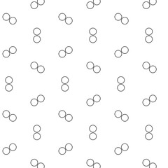 Circles pattern seamless wallpaper