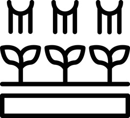 Power medicine icon outline vector. Digital tech. Science care