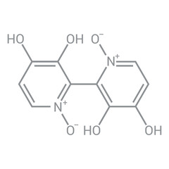 Fototapeta premium chemical structure of Orellanine or orellanin (C10H8N2O6)