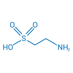 chemical structure of taurine (C10H18O)