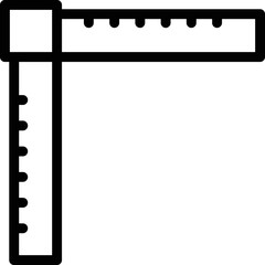 Tool wood icon outline vector. Maker work. Factory making