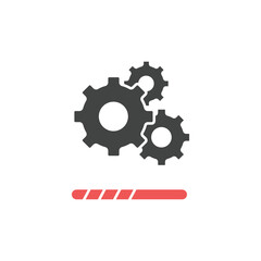 update system icons  symbol vector elements for infographic web