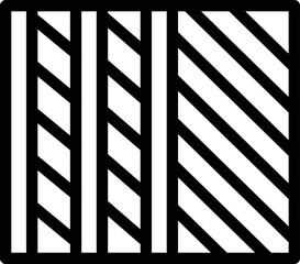 Layer roof icon outline vector. House construction. Worker cover