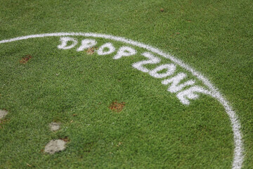 golf drop zone