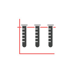 test tube icons  symbol vector elements for infographic web