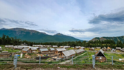 Landscape of Kanas Scenic Spot in Xinjiang, China