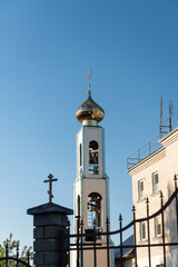 Ilukste Orthodox Church and Women's Monastery, Latvia.