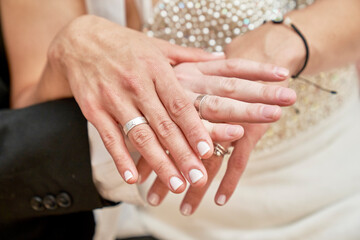 
Grooms hands