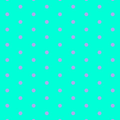 Cute Bright Polka Dots Repeating Pattern