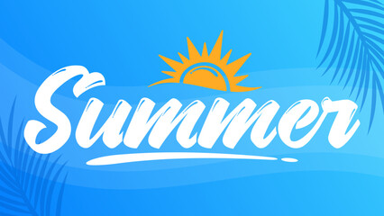 Summer word design