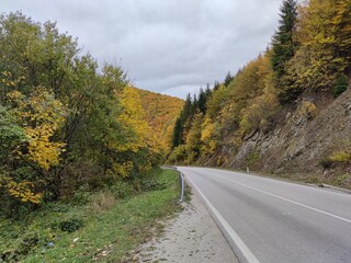 autumn in the mountains