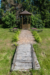 The Crucifix of Jesus Christ in Kalupe, Latvia.