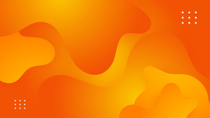 Abstract minimal orange and yellow background with geometric creative and minimal gradient concepts, for posters, banners, landing page concept image.
