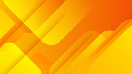 Abstract minimal orange and yellow background with geometric creative and minimal gradient concepts, for posters, banners, landing page concept image.