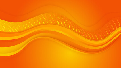 Abstract minimal orange and yellow background with geometric creative and minimal gradient concepts, for posters, banners, landing page concept image.