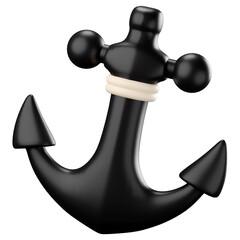 3d icon anchor