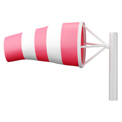 3d icon windsock