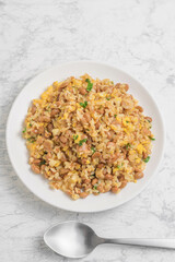 納豆チャーハン