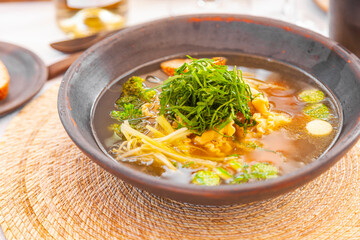 Sopa de Verduras, Alta Cocina Nacional e Internacional