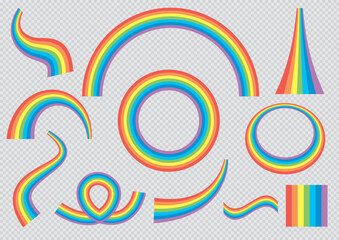 Obraz premium 虹セット